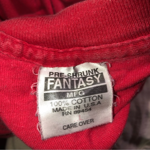 #1262 Vintage Fred Meyer T-shirt need help ask me Pre-shrunk made by fantasy L - Picture 4 of 4
